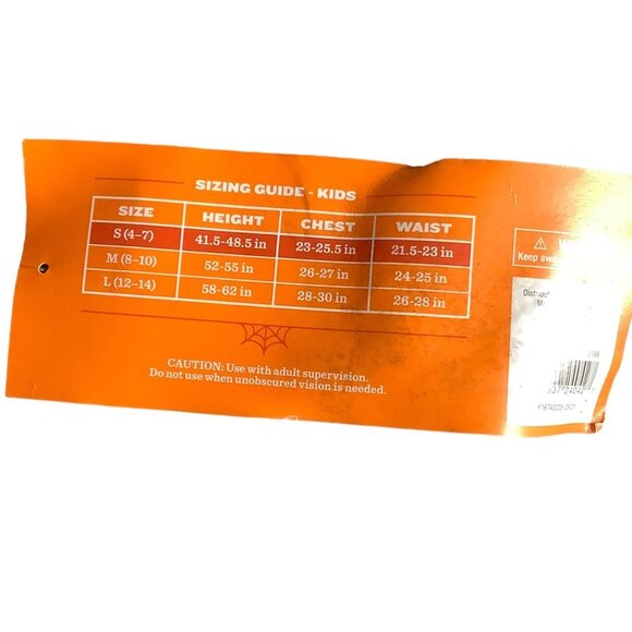 Hyde and Eek! Pirate Costume Child Small 4T 6T Gray Black Halloween Caribbean - Picture 7 of 7